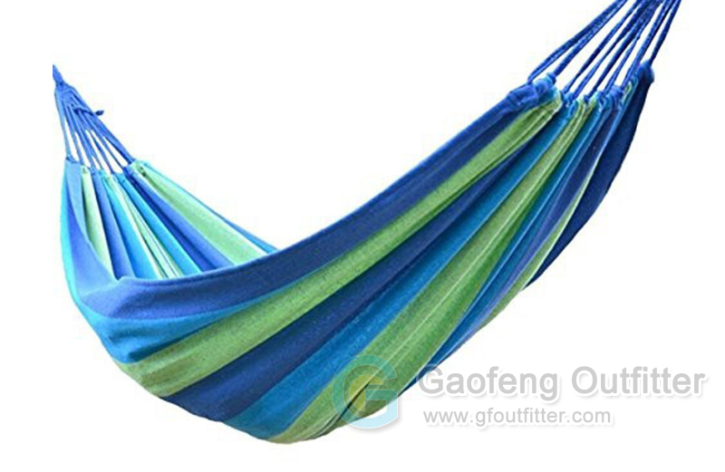 Custom Portable Folding Camping Hammock Cotton