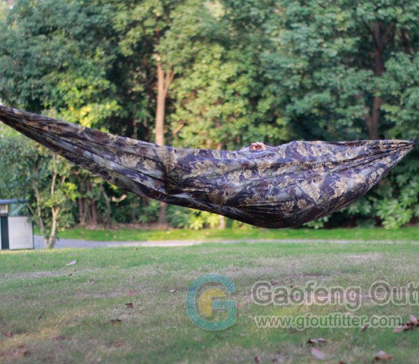 Hammock With Leaf Design