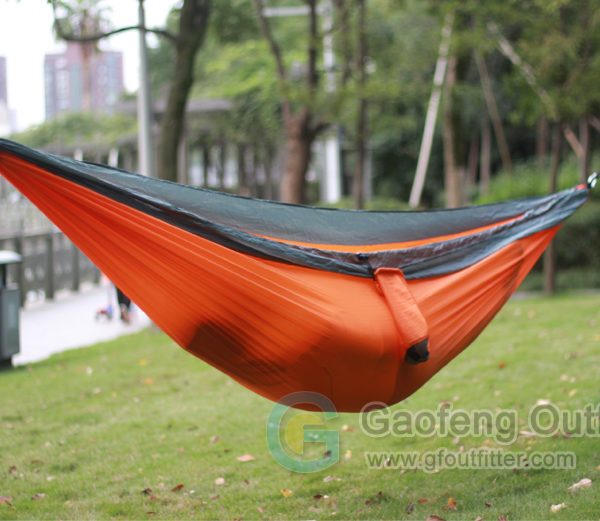 Nylon Fabric Travel Camping Hammock