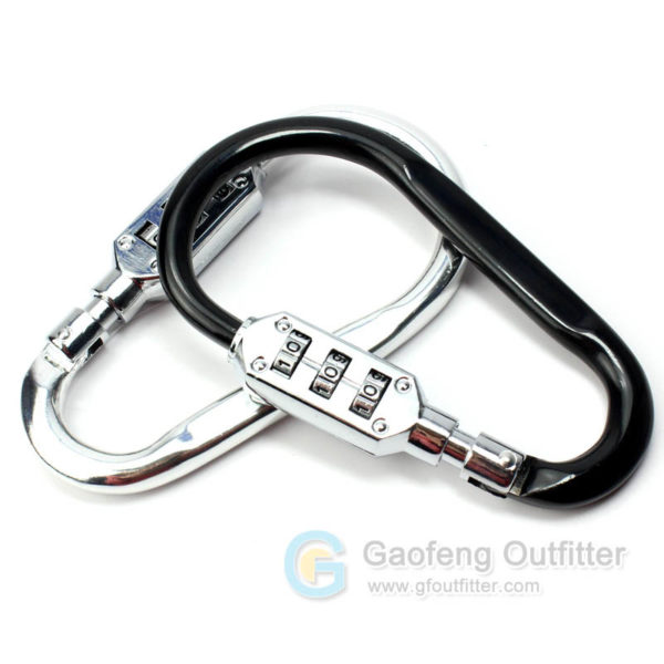 3 Digit Code Locking Carabiner