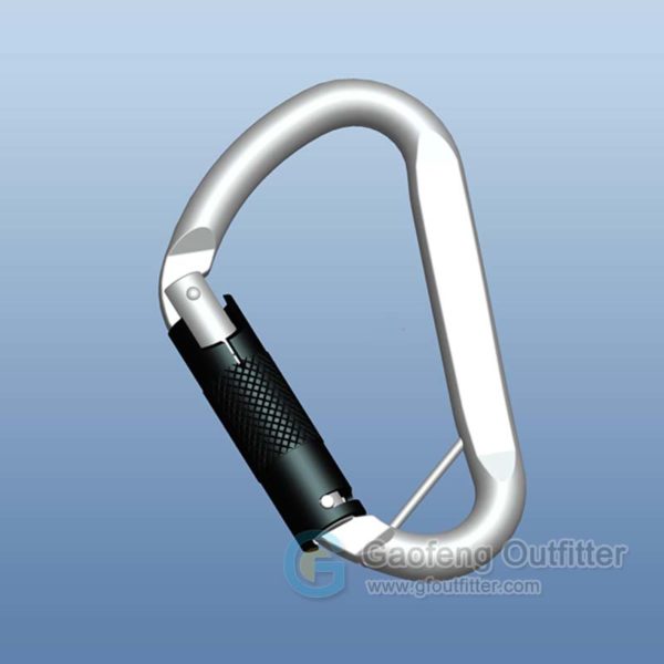 Shape Aluminum Locking Carabiner