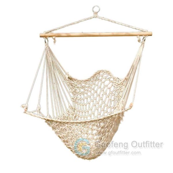 Hand Woven Cotton Rope Hanging Chair