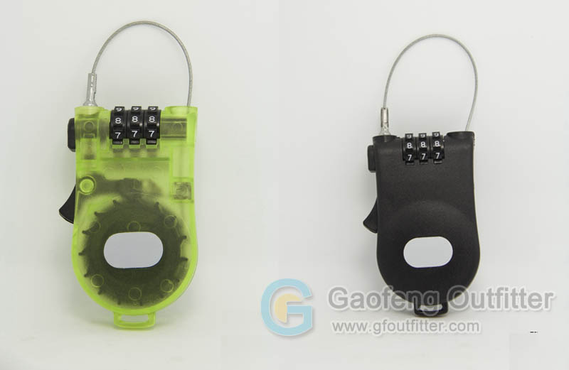 Travel cable lock guide - Travel Cable Lock Structure