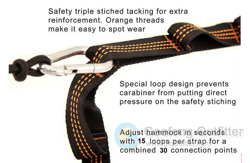 Adjustable Tree Straps For Hammock