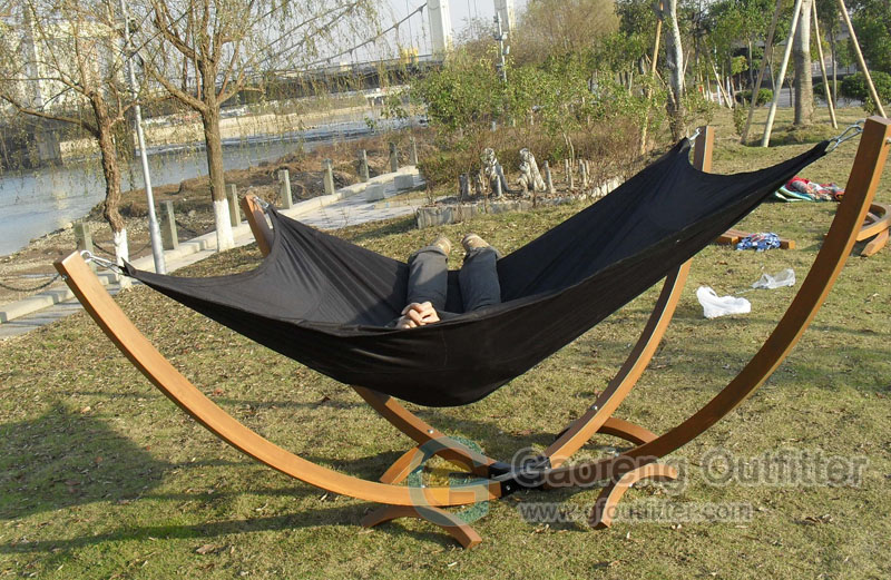 Outdoor Double Hammock With Stand For Sale